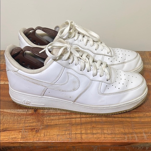 Nike Other - Nike White Air Force 1 Sneakers Classic Low-Top Design, Mens 12.5